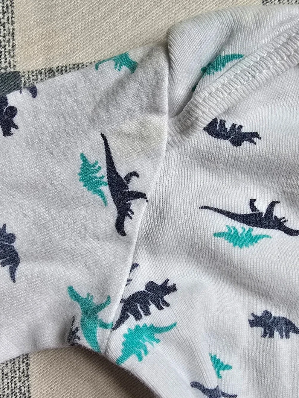 Dinosaur Long-sleeved Onesie for Play Unisex